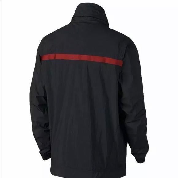 NIKE/JORDAN Wings Of Flight Windbreaker Jacket AH6242-010 Black Medium - Picture 3 of 6